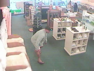 Police want to identify two people in relation to a PIN number scam being used to obtain money from stolen bank cards